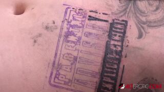 Taylor Nicole gets tattooed and fucked by Ellis Camino