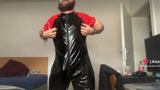 NudeSlave2024 dancing in Latex