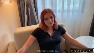 Fucked Red haired Stepsister on Vacation