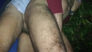 Bareback Latin Amateur Anal in the Woods