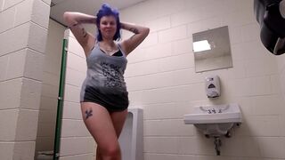 Shaking My Big Ass In Public UW-Milwaukee Bathroom