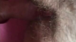 British POV Homemade Video with a Hairy Amateur