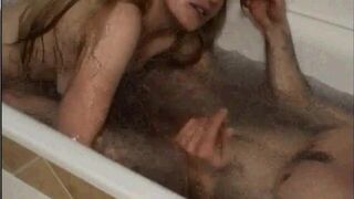 Big-Titted Amateur Gives Me a Blowjob Under Water