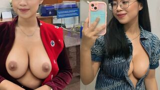 Bank Clerk Big Tits Cum Tribute Collection