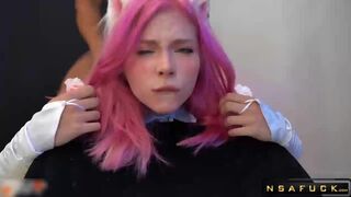 Pink Haired Anal Lover Sweetie Fox Sucks