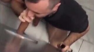 Glory Hole Hunk Blowjob