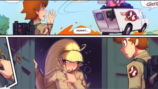 [Gameplay] Haunted Ass Parody Comic - Mini Ghost Loves Cum