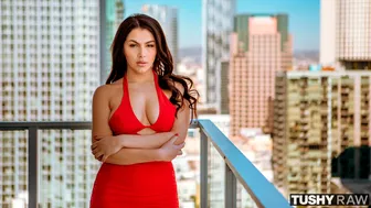 Tushy Raw - Stunning busty brunette Valentina Nappi is enjoying intensive dick riding