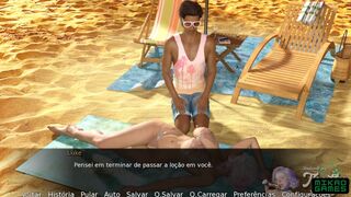 [Gameplay] My employees ep X Peguei duas Gostosas na Praia