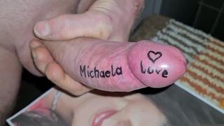 Michaela gets my big cock in all holes