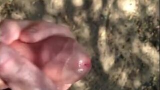 Old Men Wank Young Cock Outdoors