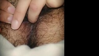 Hairy Bear Pleasures Himself