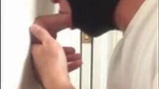 Glory Hole Blowjob Action