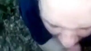 Fat Outdoor Amateur Blowjob