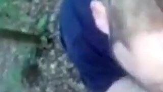 Fat Outdoor Amateur Blowjob