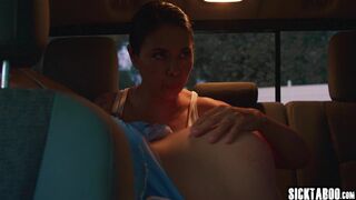 Dana Vespoli fucks lesbian in the car