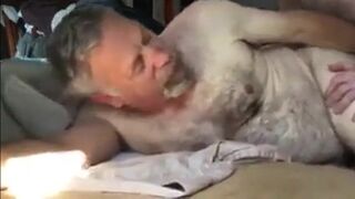 Bareback Daddy Gets Fucked Hard