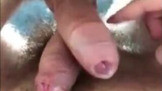 Big Daddies' Cock Handjob