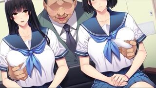 Kouchou Sensei no Houkago Jiyuu Kenkyuu 2 Kyonyuu JK o Jupujupu 1