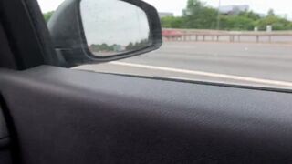 Handjob Help on Highway M1 in England