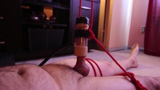 Toy Machine Milks Man Dry with Ruined Orgasms