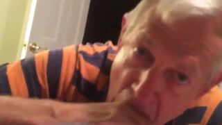 Daddy's Cock Sucking Adventure - Amateur Blowjob