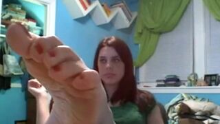 Foot Fetish Webcam Girl