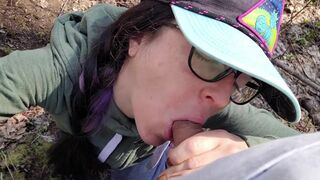 Hiking Babe Earns a Protein-Filled Treat