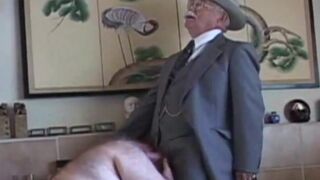 Mature Gay Grandpas Sucking and Handjob