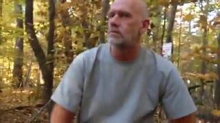 Big-Cock Daddy's Outdoor Adventure