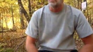 Big-Cock Daddy's Outdoor Adventure