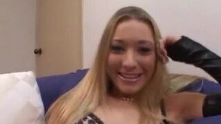 Horny blonde Kayla marie gets her pussy pounded