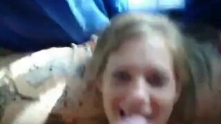 German Amateur Blowjob: Gefickt