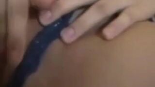 Busty Asian Amateur Plays with Big Nipples