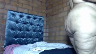 African BBW with Huge Assets on Webcam