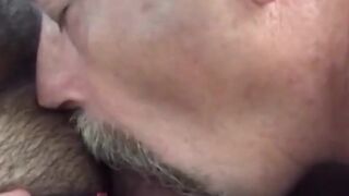 Truck Stop Cock Sucking with a Daddy Bear