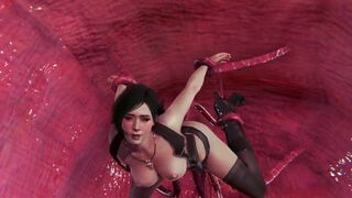 Claire Redfield Fucked by a tentacle monster