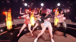 【MMD】 Playing With Fire
