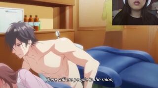Fingered By Handsome Boss At Hair Salon (Eng Subs)