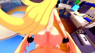 Pokemon Trainers Gets Fucked Until Creampie (Cynthia, Nessa, Bea Saitou) - Anime Hentai Compilation