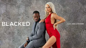Blacked - Hot blonde whitey Elsa Jean penetrated by a large black dick