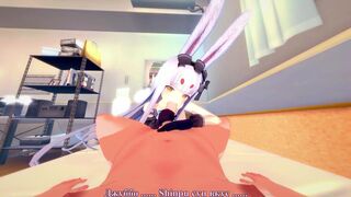 ⭐ Azur lane: Shimakaze Sex with a Beautiful Girl. (3D Hentai)