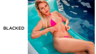 Blacked - Bitchy Blonde Doll Cherry Kiss Likes Interracial Double Penetration