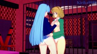 Umi Ryuuzaki and Fuu Hououji engage in intense lesbian play - Magic Knight Rayearth Hentai