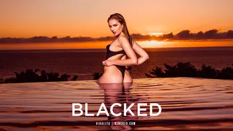Blacked - Rich white angel Vikalita fucks with a big black snake