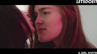 Petite Redhead Jia Lissa Seduced And Fucked By Dominant Lesbian Girlfriend