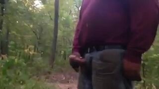 Big-Cock Daddy's Outdoor Adventure