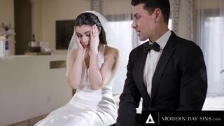 MODERN-DAY SINS - Groomsman Assfucks Best Buddy's Wife Valentina Nappi In Marital Bed On Wedding Day