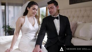 MODERN-DAY SINS - Groomsman Assfucks Best Buddy's Wife Valentina Nappi In Marital Bed On Wedding Day