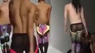 Black Crossdresser in Fierce Runway Show